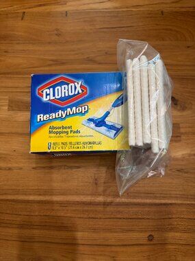 Clorox ReadyMop Absorbent Mopping Pads 13 Count Refill 8.5x10.5